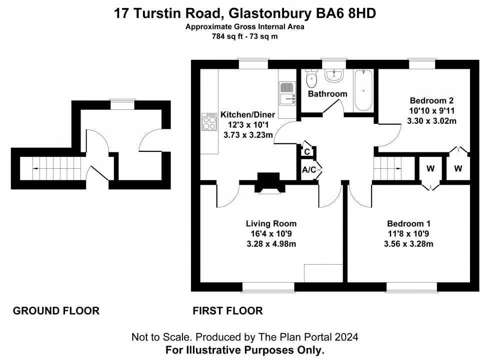 Floorplan for Glastonbury