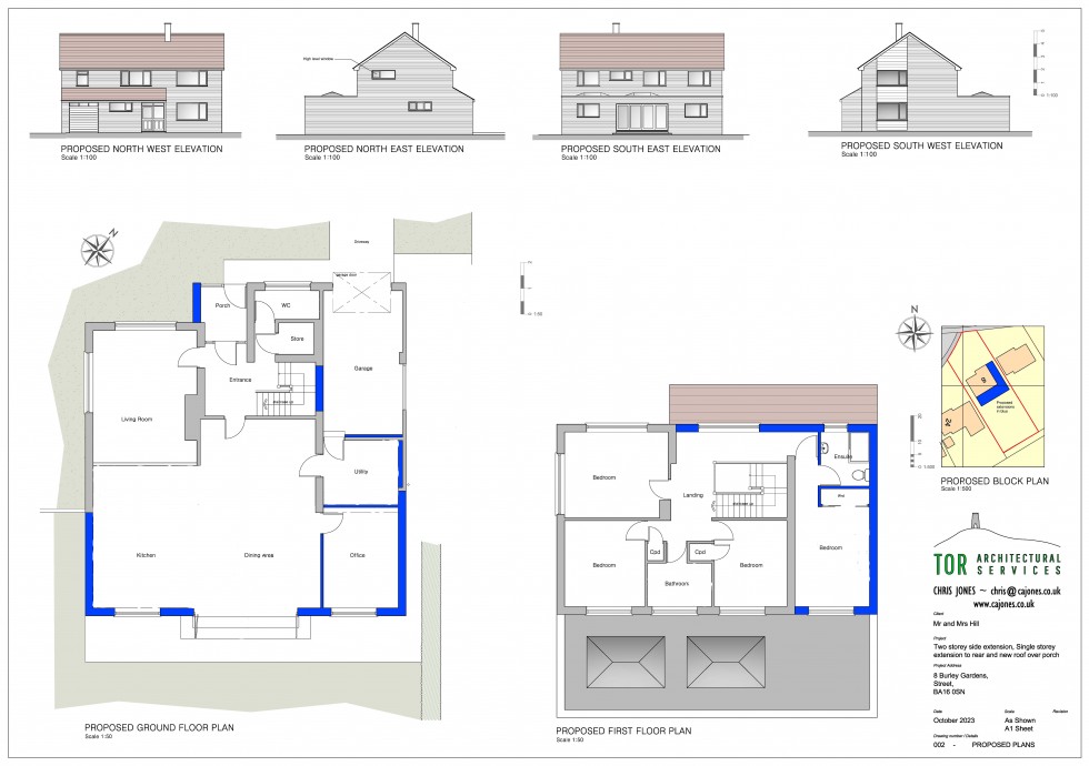 Floorplan for Street, Somerset