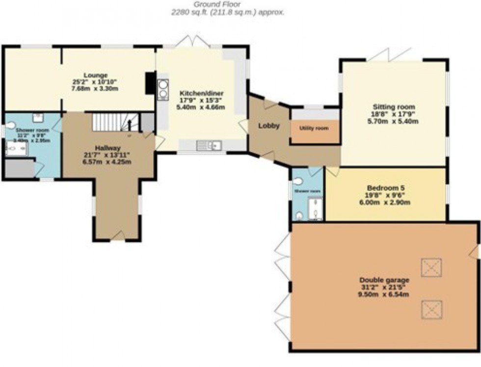 Floorplan for Keynsham, Bristol, Somerset