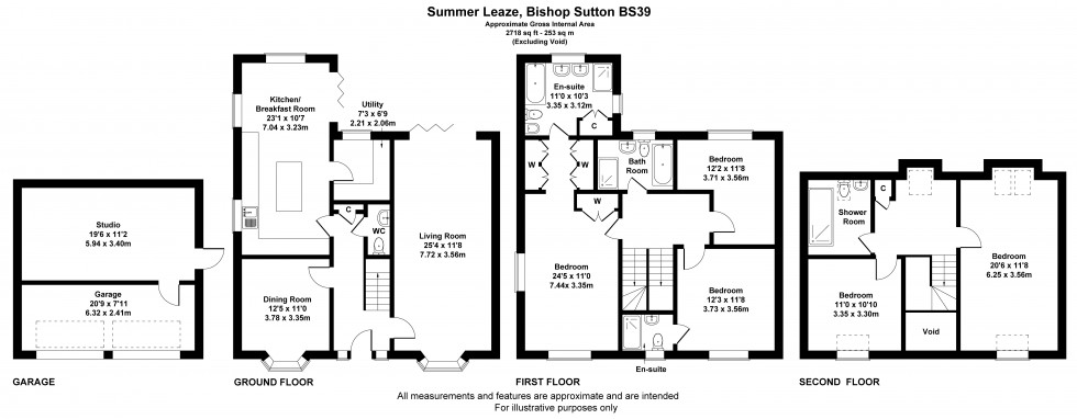 Floorplan for Bishop Sutton, Bristol, Somerset