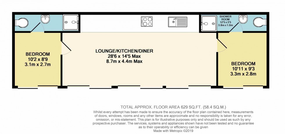 Floorplan for Pensford, Bristol, Bath And North East Somerset
