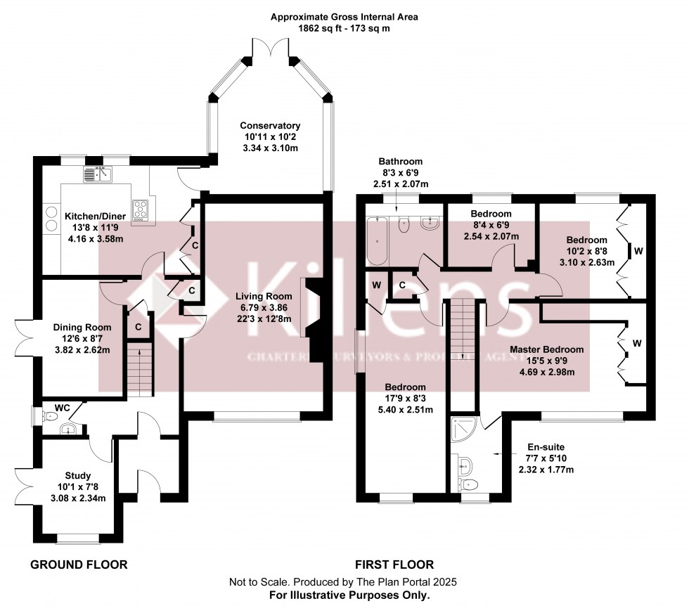 Floorplan for Dundry, Bristol, Somerset