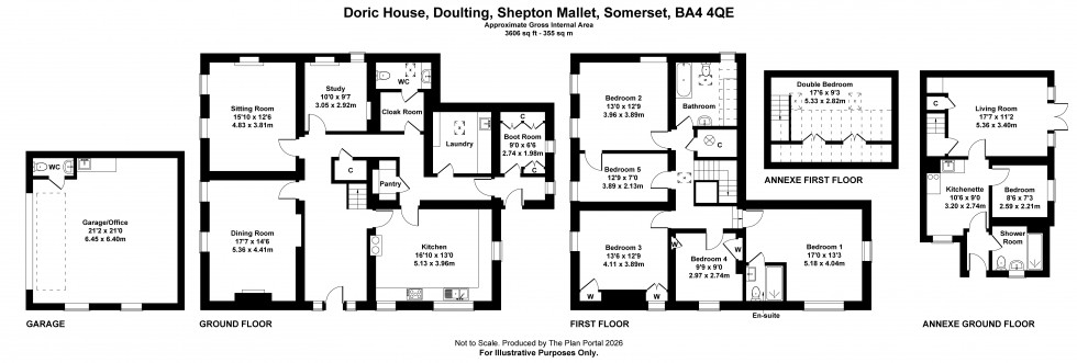 Floorplan for Shepton Mallet, Somerset