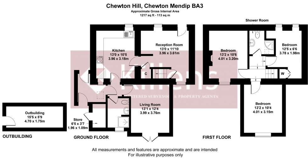 Floorplan for Somerset, Chewton Mendip