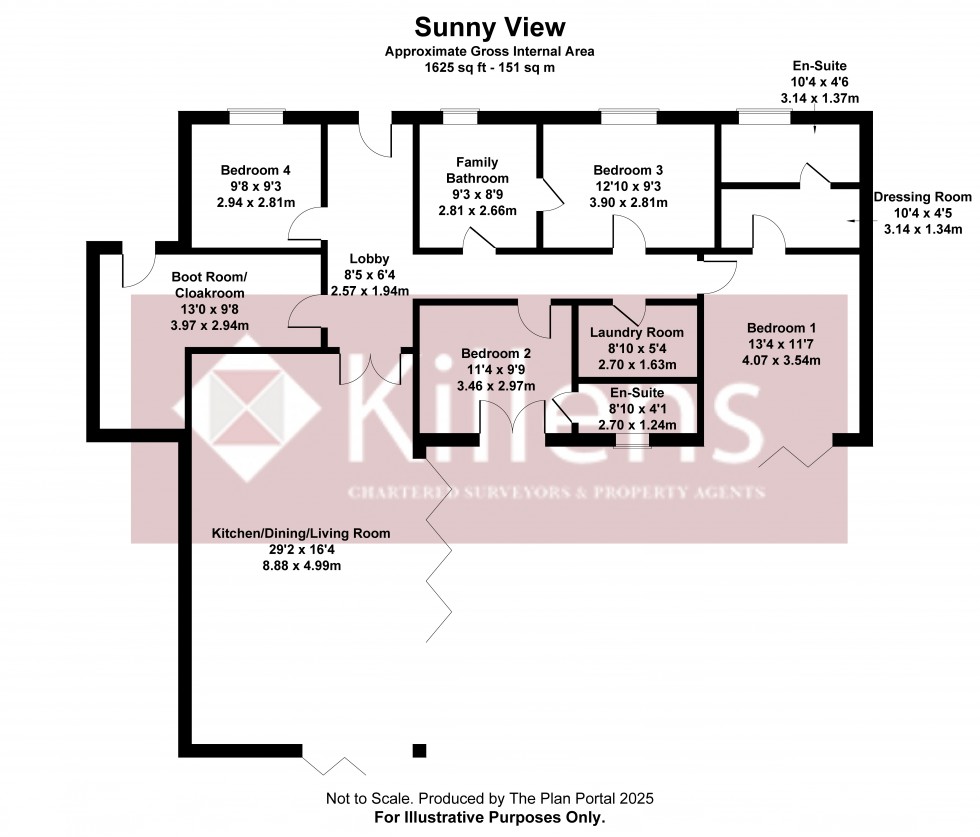 Floorplan for Woollard, Bristol