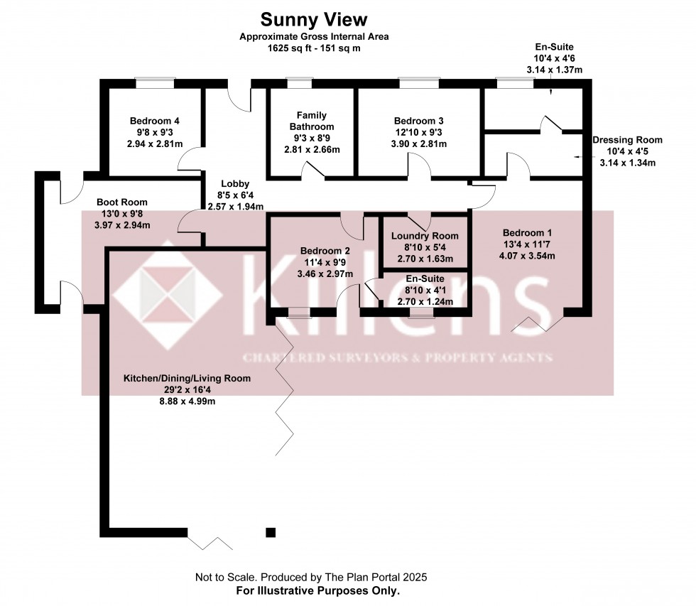 Floorplan for Bristol, Somerset
