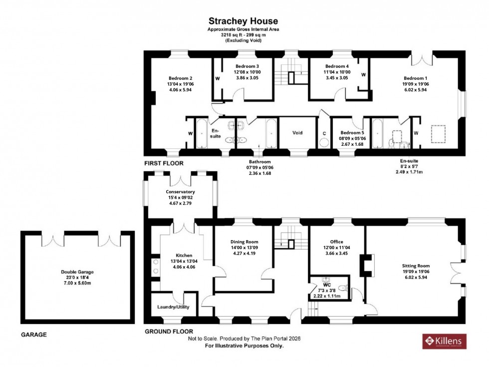 Floorplan for Pensford, Bristol, Somerset