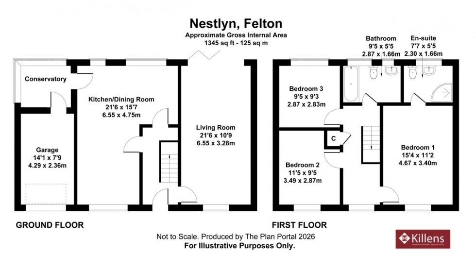 Floorplan for Felton, Bristol, Somerset