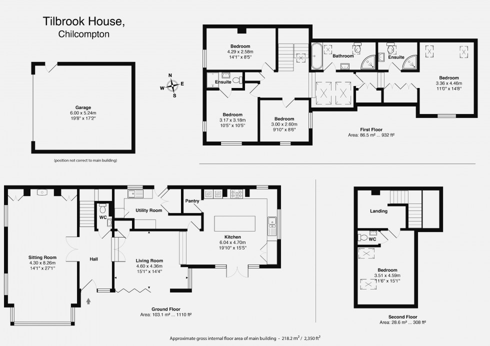 Floorplan for Chilcompton, Radstock, Somerset