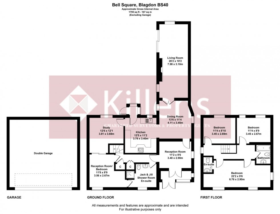 Floorplan for Blagdon, Bristol