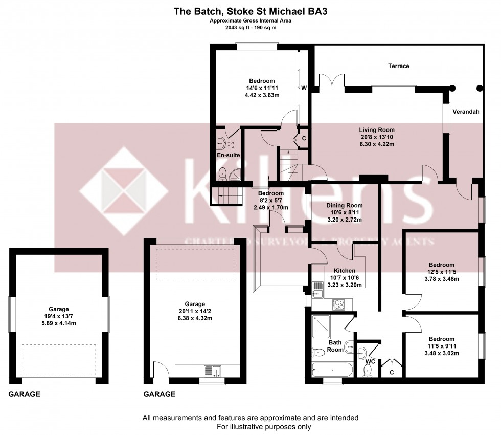 Floorplan for Stoke St. Michael, Radstock, Somerset