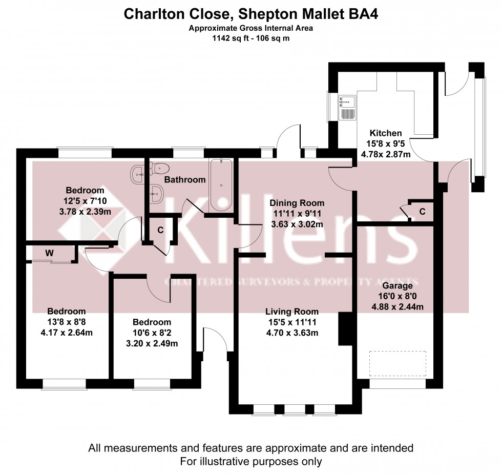 Floorplan for Shepton Mallet, Somerset