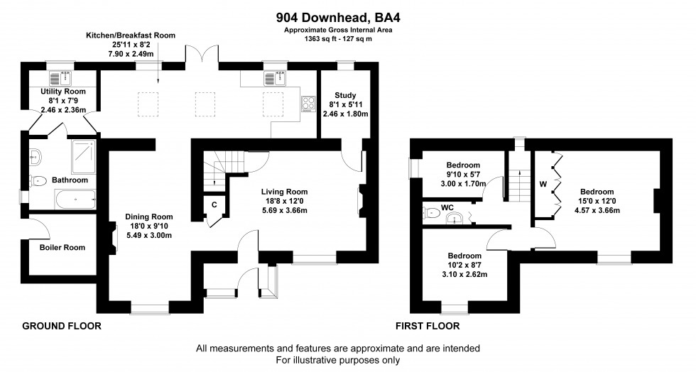 Floorplan for Shepton Mallet, Somerset