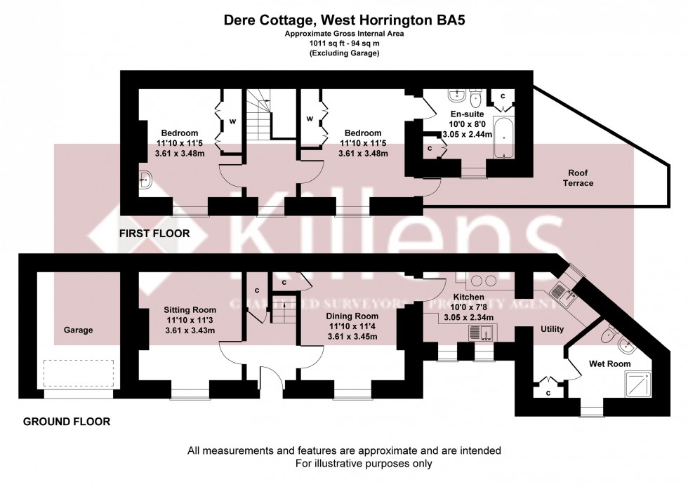 Floorplan for Wells, Somerset