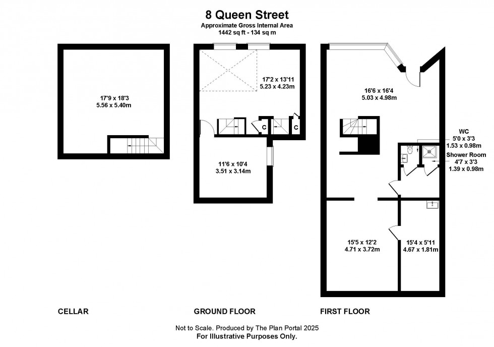 Floorplan for Wells, Somerset