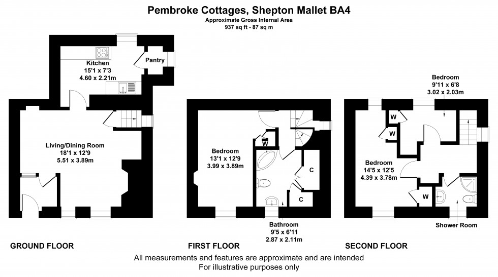 Floorplan for Shepton Mallet, Somerset