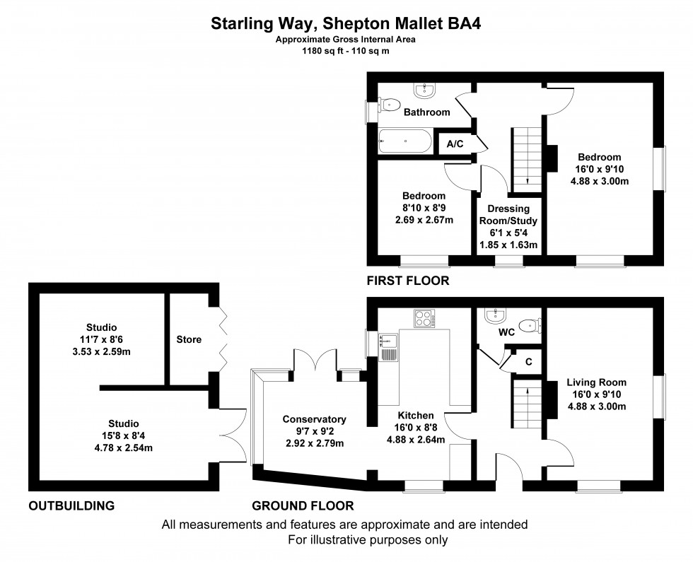 Floorplan for Shepton Mallet, Somerset
