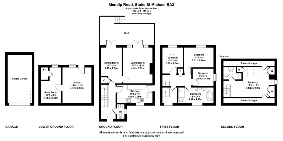 Floorplan for Stoke St. Michael, Somerset