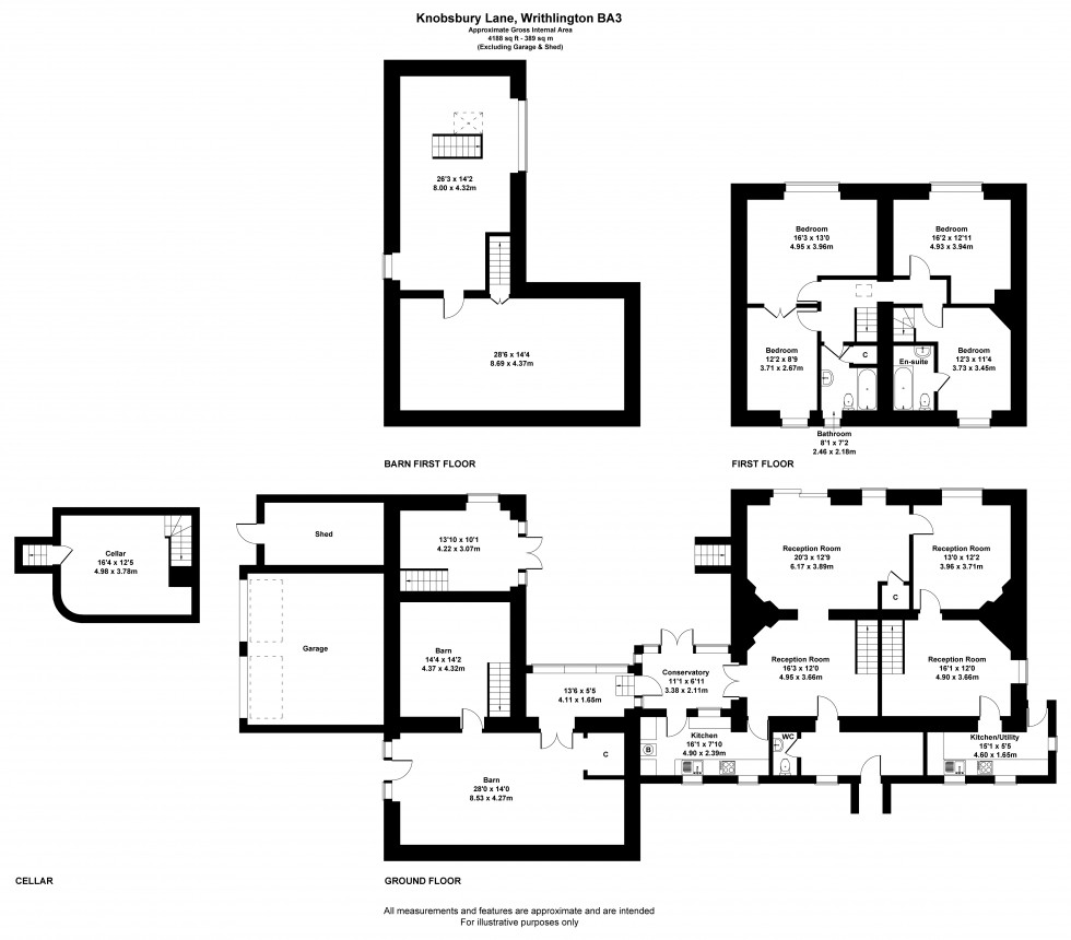 Floorplan for Radstock, Somerset