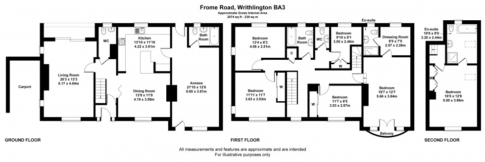 Floorplan for Radstock, Somerset