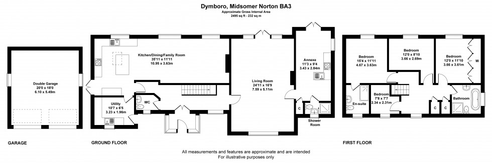Floorplan for Midsomer Norton, Somerset